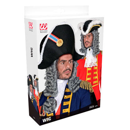 "KOMMANDANT PERÜCKE " in Box – Detailansicht