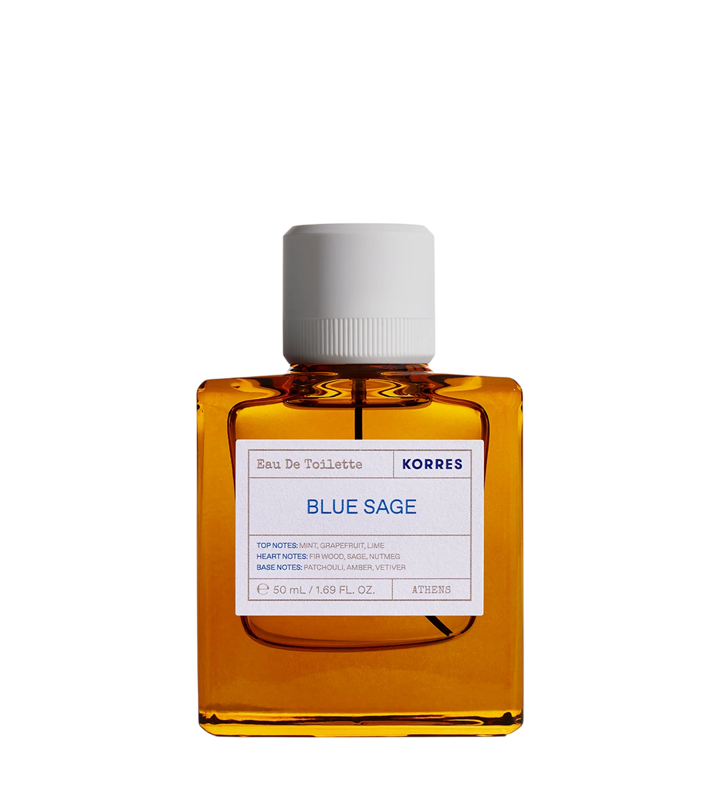 Korres Korres, Blue Sage, Eau de Toilette, Für Männer, 50 ml Regular