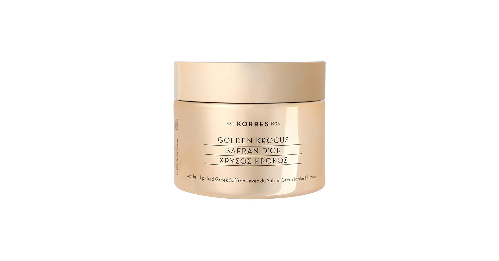 Korres Korres, Golden Krocus, Aufpolstern, Sahne, Für Gesicht & Hals, 50 ml Regular