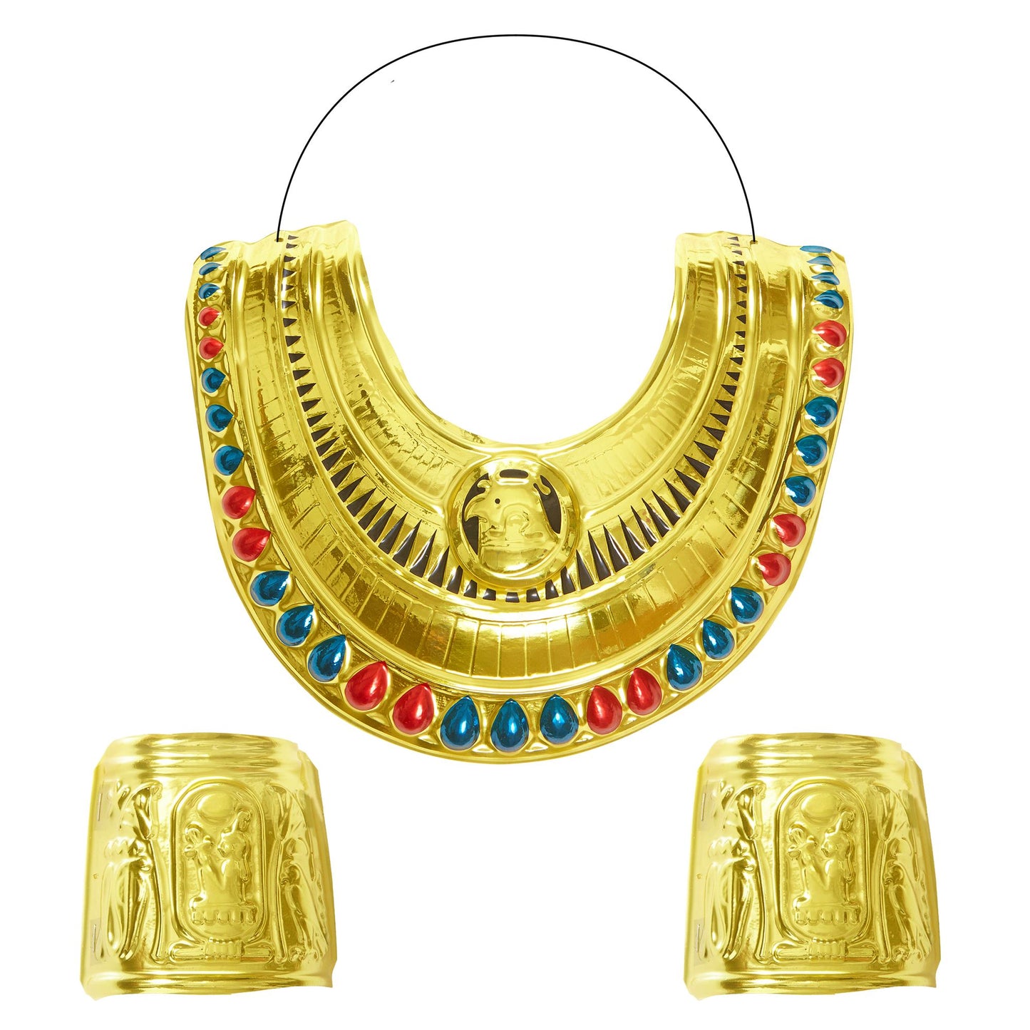 "KRAGEN UND MANSCHETTEN CLEOPATRA" – Vorderansicht