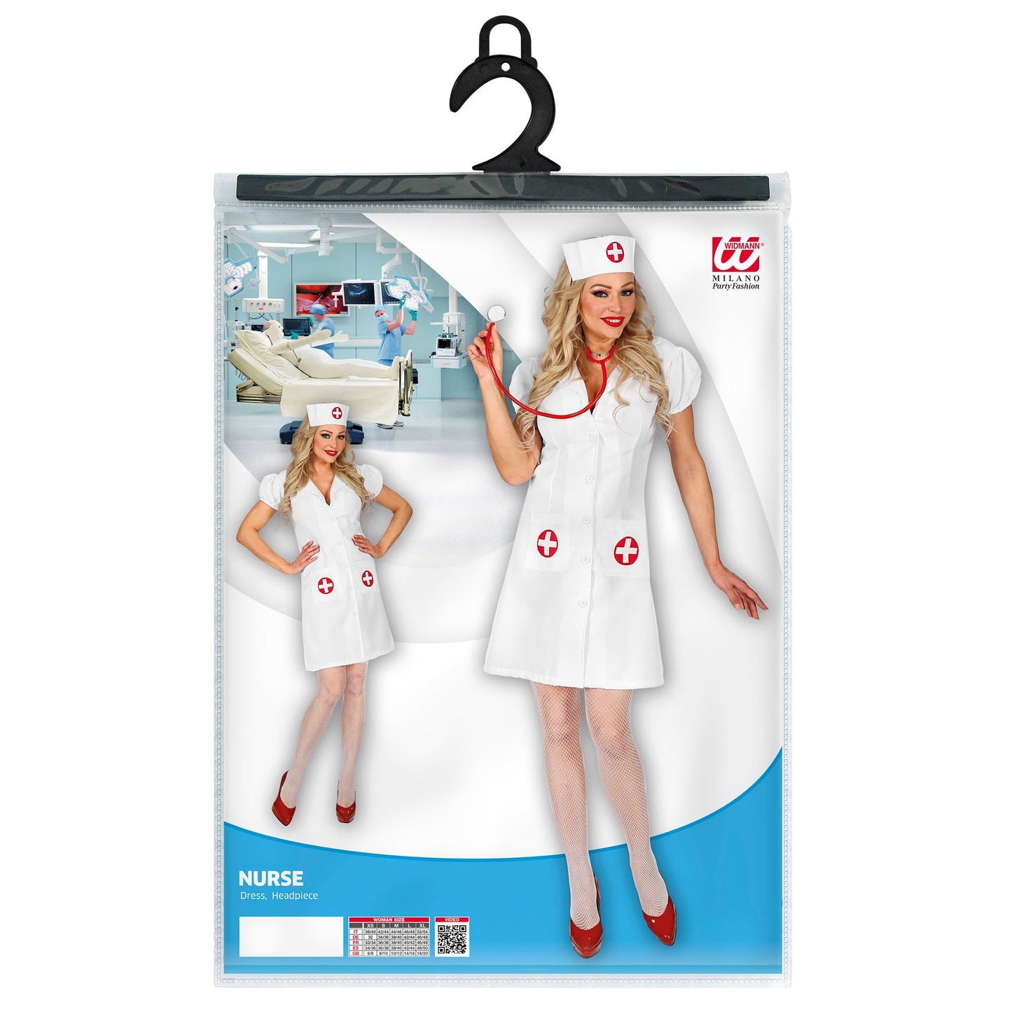 "KRANKENSCHWESTER" (Kleid, Haube) – Ansicht 5