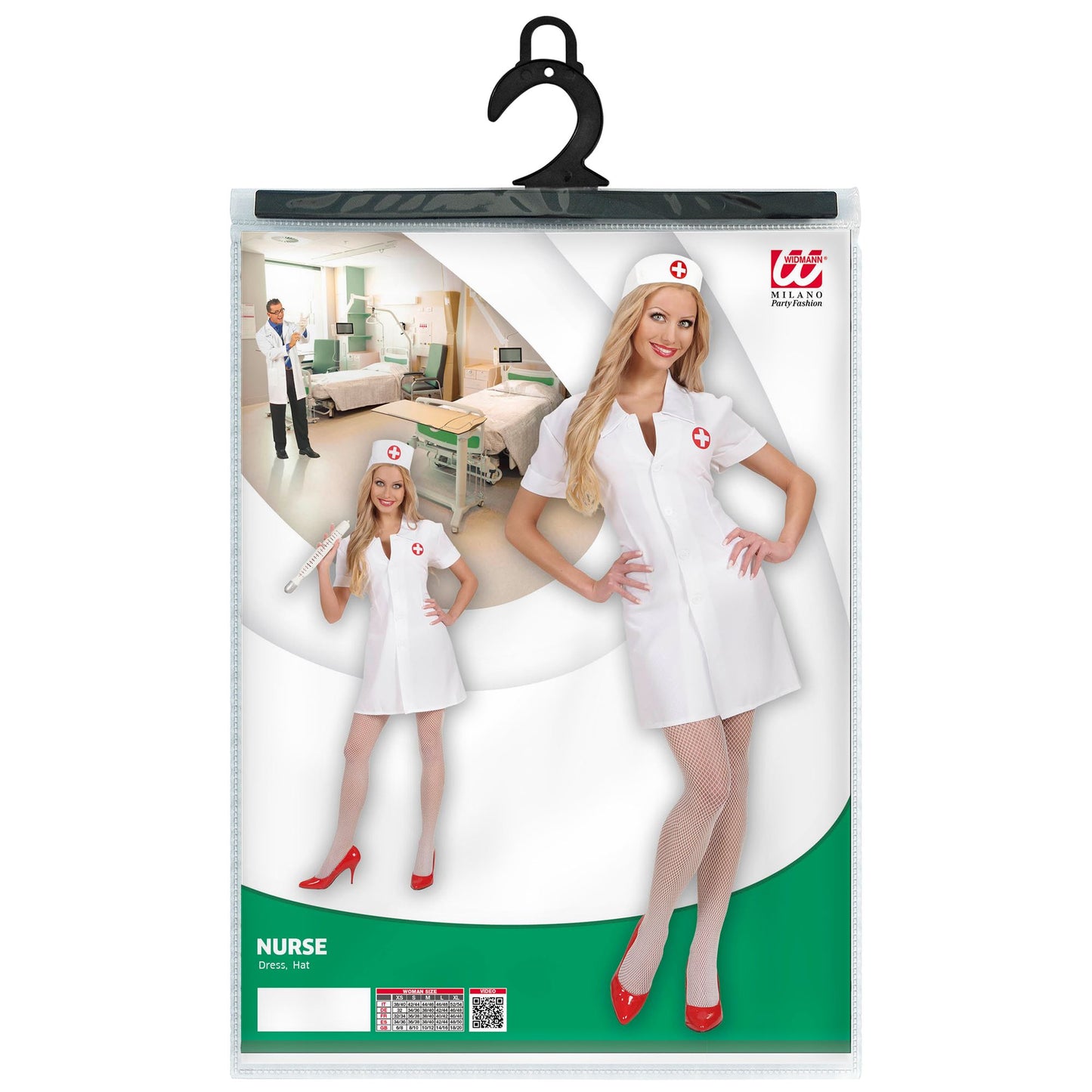"KRANKENSCHWESTER" (Kleid, Haube) – Ansicht 5