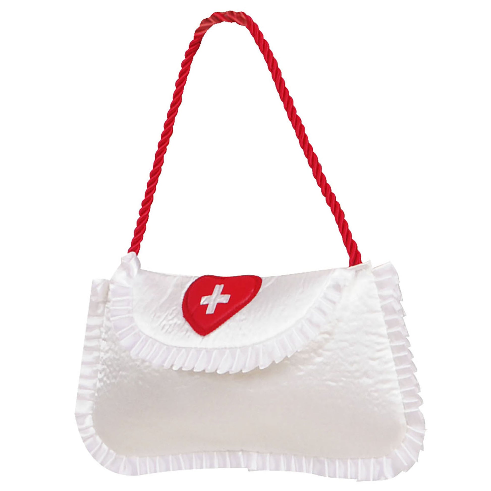 "KRANKENSCHWESTERTASCHE" satin – Vorderansicht