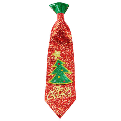 "KRAWATTE MIT WEIHNACHTSBAUM" – Vorderansicht