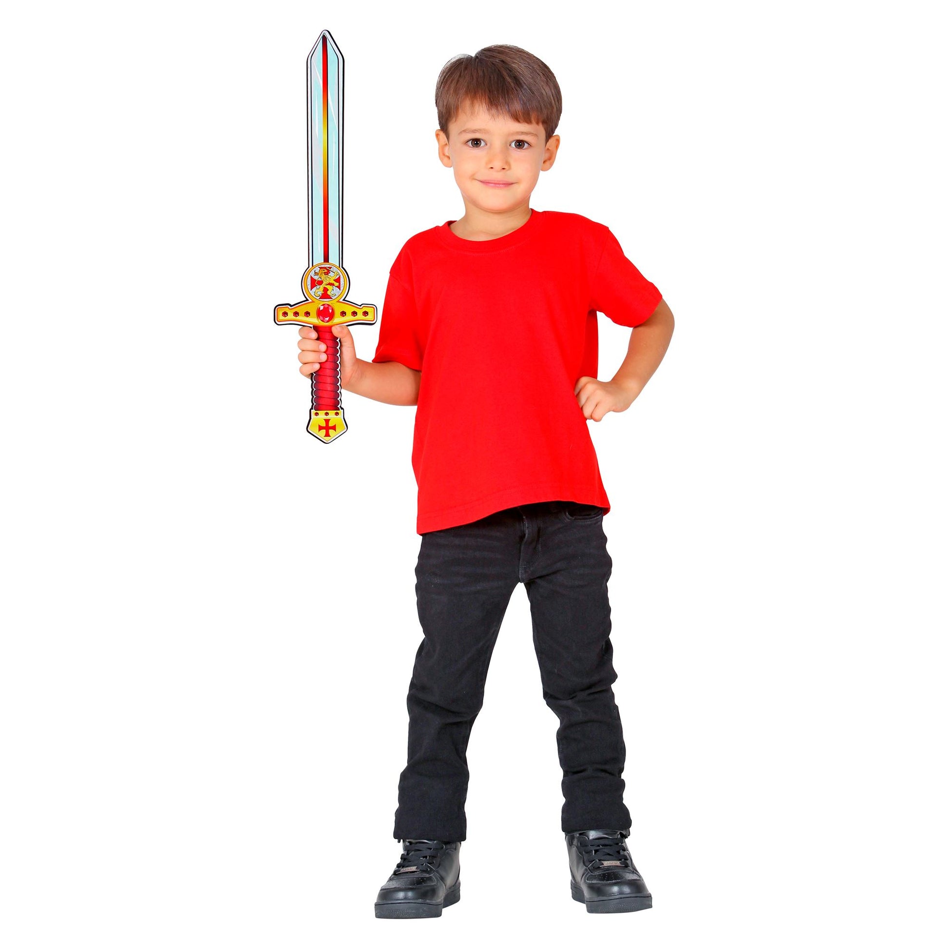 "KREUZRITTER SCHWERT" aus weichem Schaumstoff - 52 cm – Ansicht 3