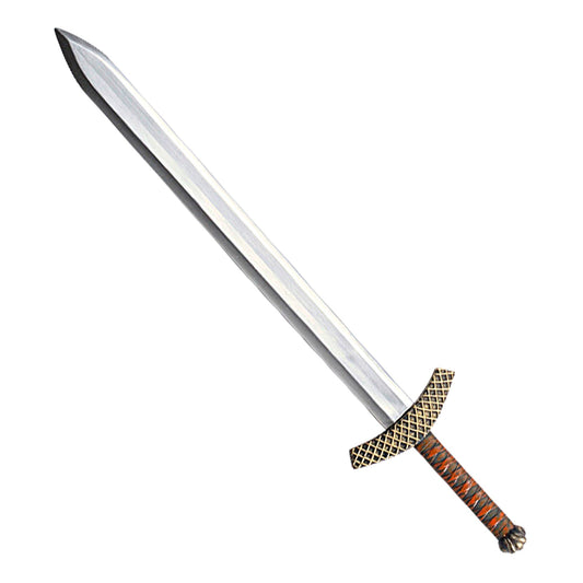 "KREUZSCHWERT" metallisch - 86 cm – Vorderansicht