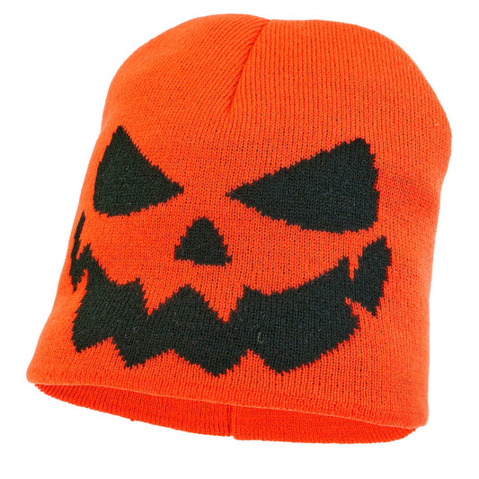 "KÜRBIS BEANIE MÜTZE" in Kindergröße – Vorderansicht