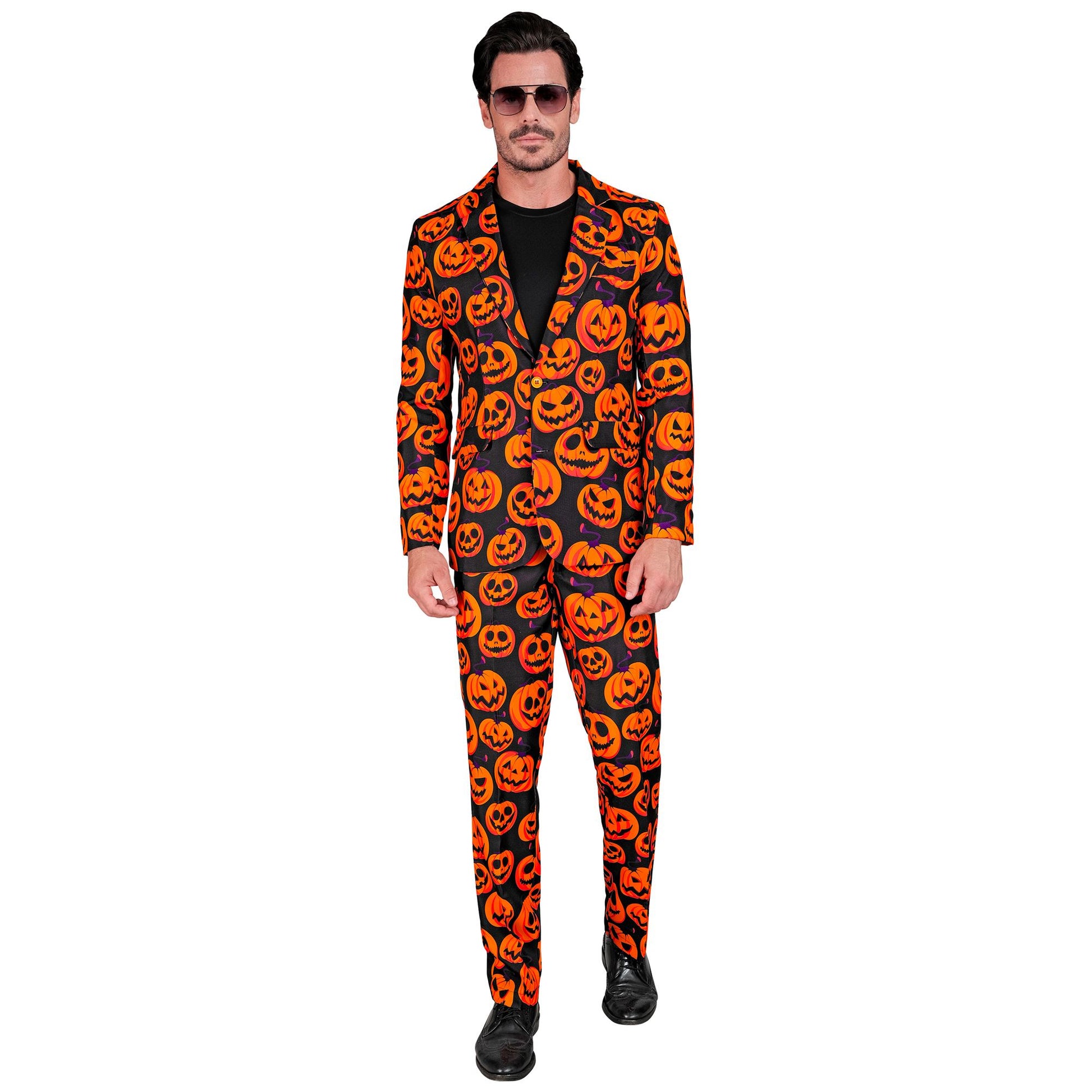 "KÜRBIS PARTY FASHION ANZUG" (Jackett, Hose) – Vorderansicht