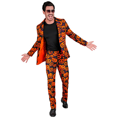 "KÜRBIS PARTY FASHION ANZUG" (Jackett, Hose) – Detailansicht