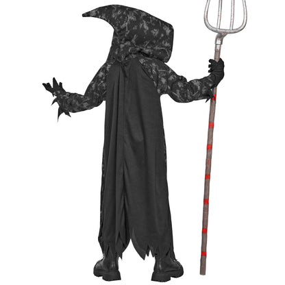 "KÜRBIS SENSEMANN" (Robe mit Kapuze, Maske) – Ansicht 4