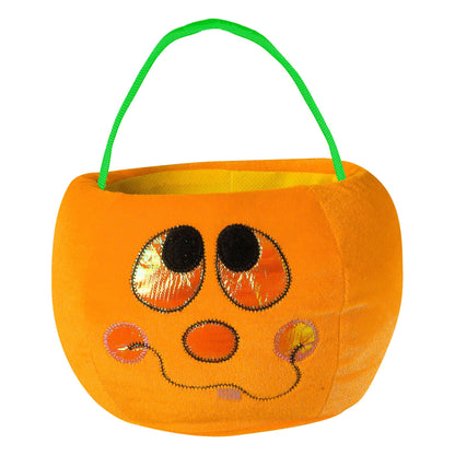 "KÜRBISBEUTEL TRICK & TREAT" 20x14 cm – Vorderansicht