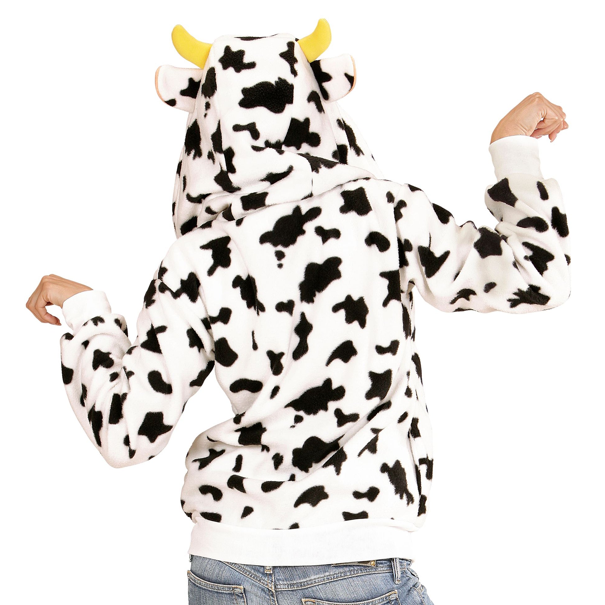 "KUH" (Fleecejacke mit Kapuze) – Ansicht 4
