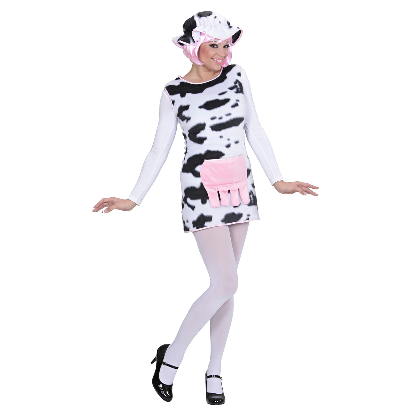 "KUH" (Kleid, Hut) – Vorderansicht