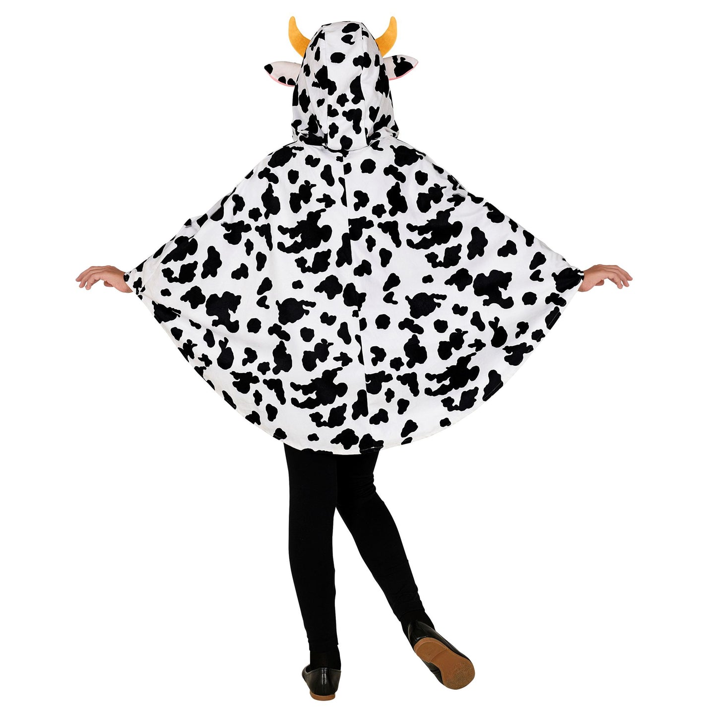 "KUH" (Poncho mit Kapuze) – Ansicht 4
