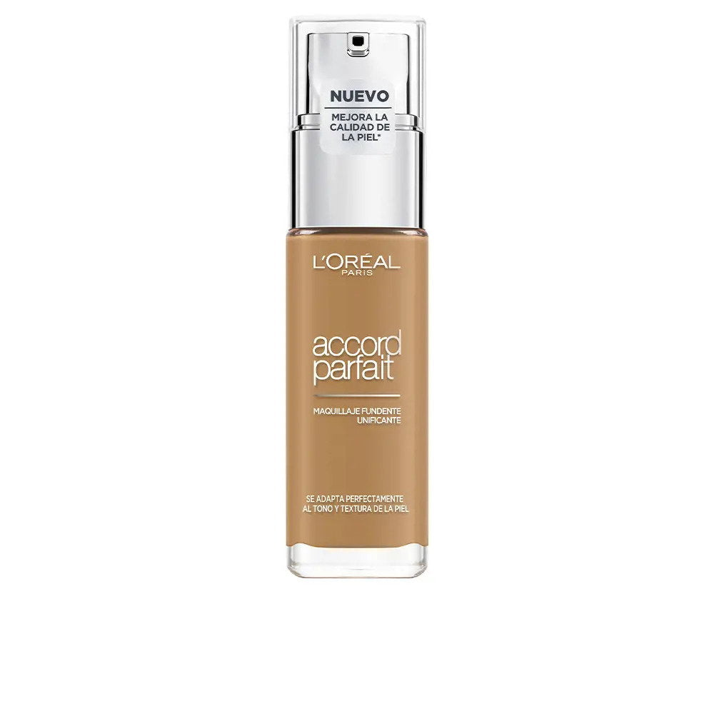 L`Oreal Paris L'Oreal Paris, Accord Parfait, Flüssige Grundierung, 10 T/W, Tiefgold, 30 ml Regular