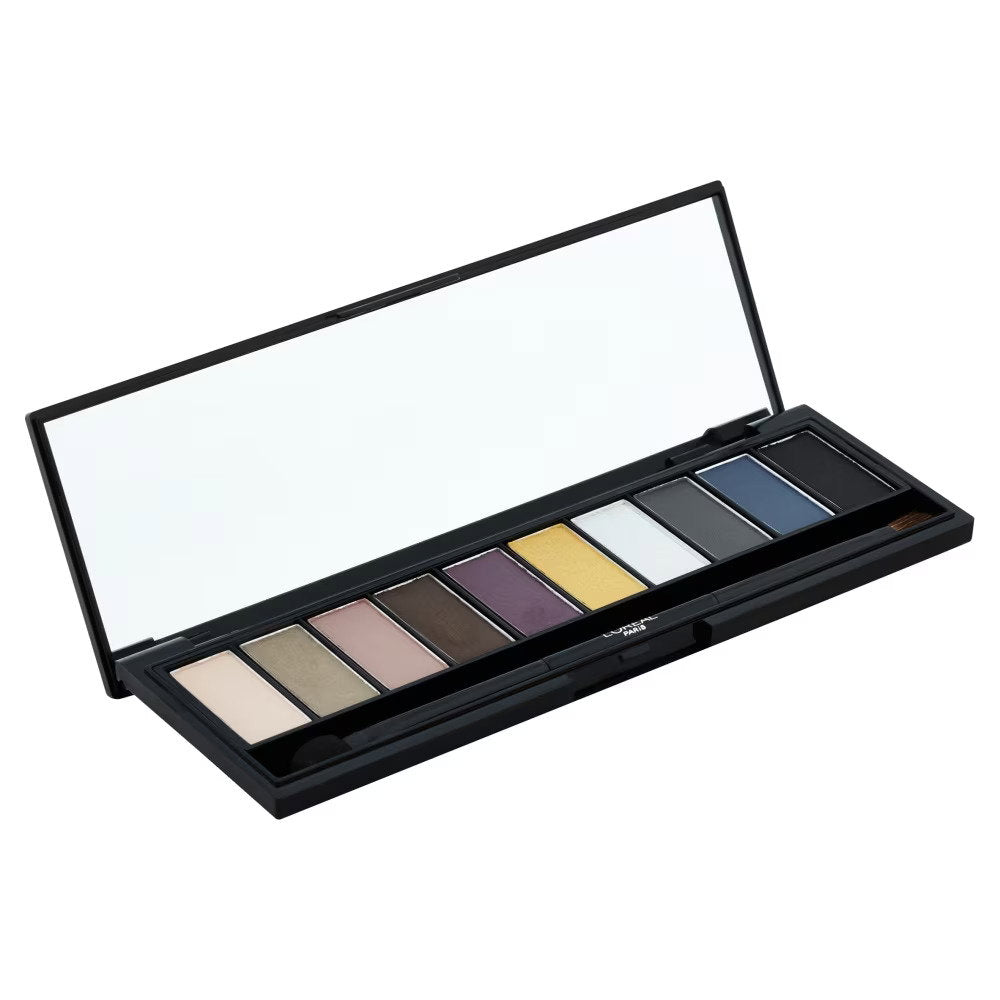 L'Oreal Paris, Color Riche, Lidschattenpalette, Rauchig, 10 Schattierungen, 7 g