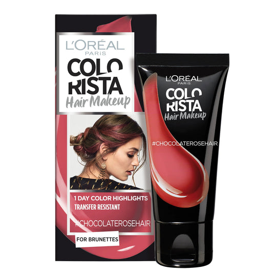 L`Oreal Paris L'Oreal Paris, Colorista Hair Makeup, Semi-permanente Haarfarbe, #CHOCOLATEROSEHAIR, 30 ml Regular