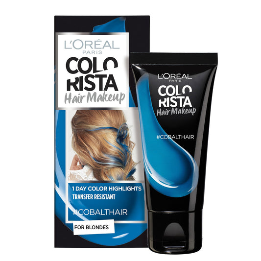 L`Oreal Paris L'Oreal Paris, Colorista Hair Makeup, Semi-permanente Haarfarbe, #COBALTHAIR, 30 ml Regular