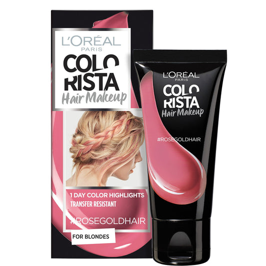 L`Oreal Paris L'Oreal Paris, Colorista Hair Makeup, Semi-permanente Haarfarbe, #ROSEGOLDHAIR, 30 ml Regular