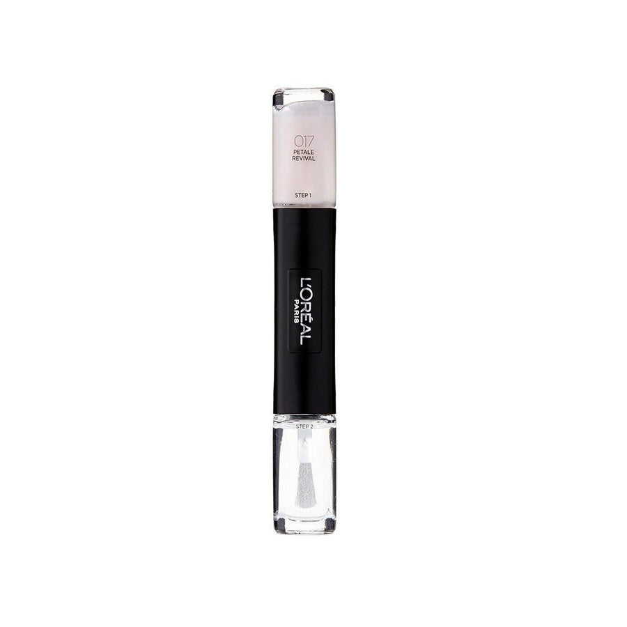 L`Oreal Paris L'Oreal Paris, Infallible, Gel-Effekt, Nagellack 2-in-1, 017, Petale Wiederbelebung, 2 x, 5 ml Regular