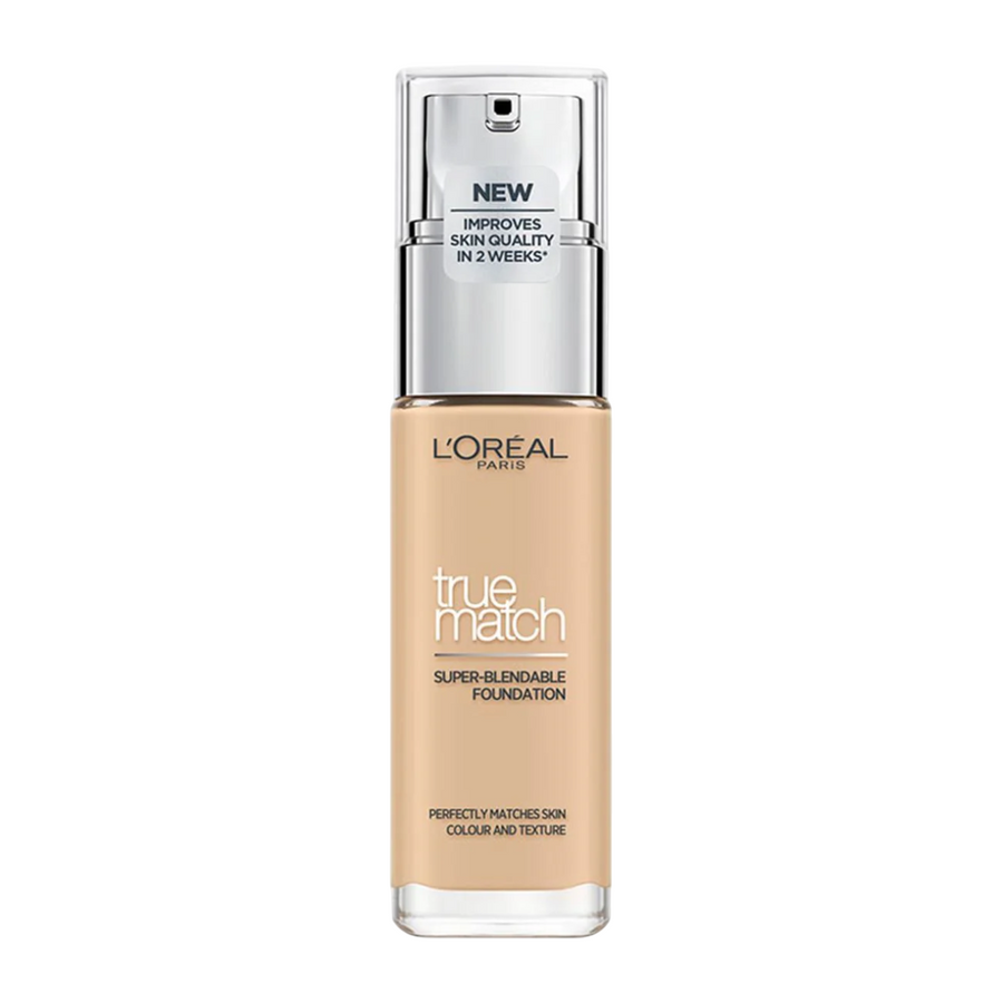 L`Oreal Paris L'Oreal Paris, True Match Super-Blendable, Flüssige Grundierung, 1,5N, Leinen, 30 ml Regular