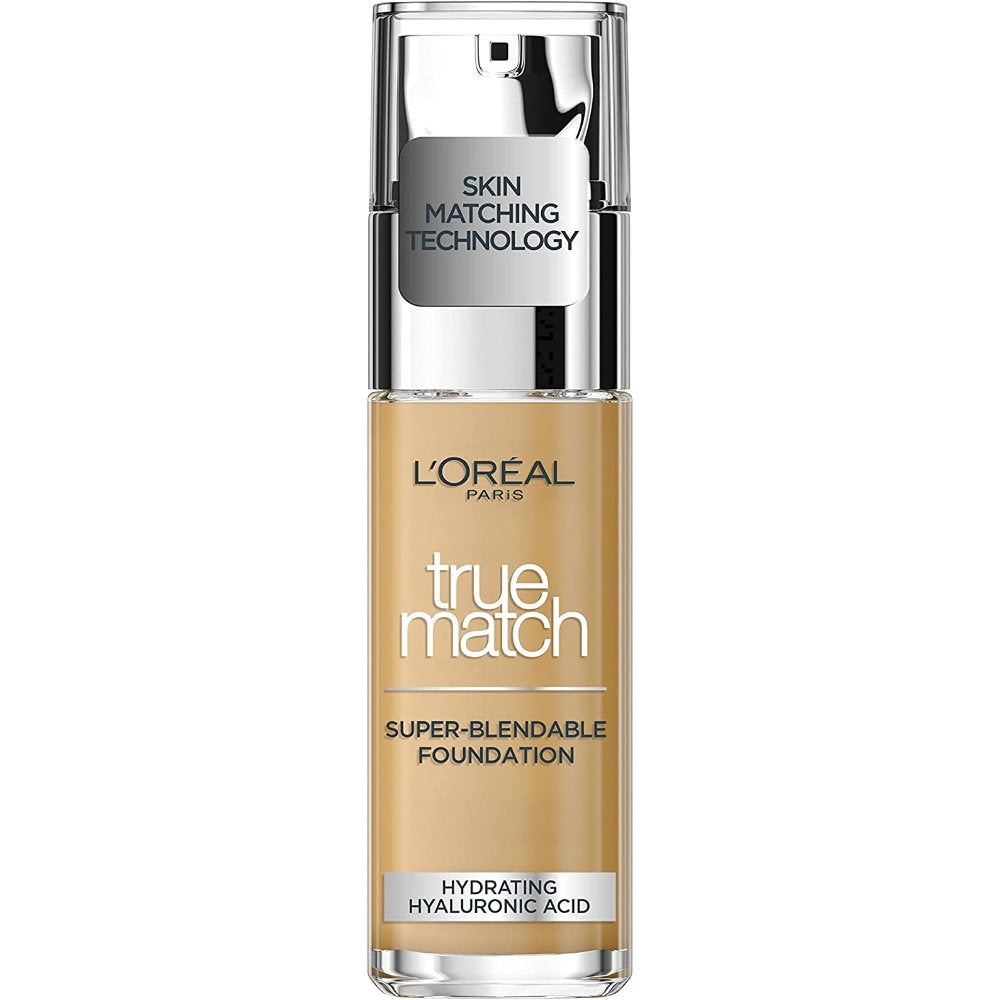 L'Oreal Paris, True Match, Flüssige Grundierung, 7R/7C, Ambre Rose, LSF 17, 30 ml *Tester