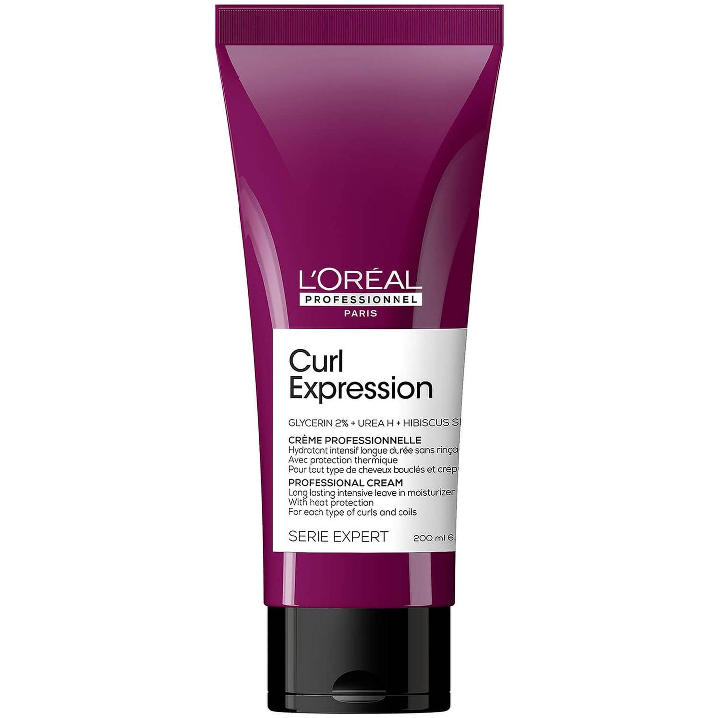 L`Oreal Professionnel L'Oreal Professionnel, Serie Expert Curl Expression, Glycerin 2% + Harnstoff H + Hibiskussamen, Leave-I