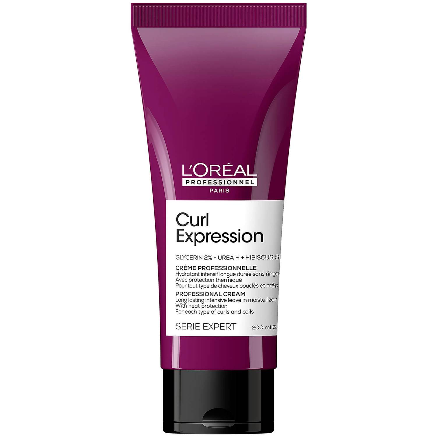 L`Oreal Professionnel L'Oreal Professionnel, Serie Expert Curl Expression, Glycerin 2% + Harnstoff H + Hibiskussamen, Leave-I