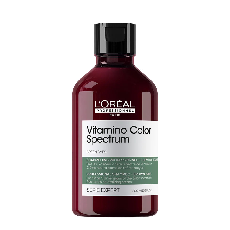 L`Oreal Professionnel L'Oreal Professionnel, Vitamino Color Spectrum Green, Haarshampoo, Neutralisierung roter Töne, 300 ml R
