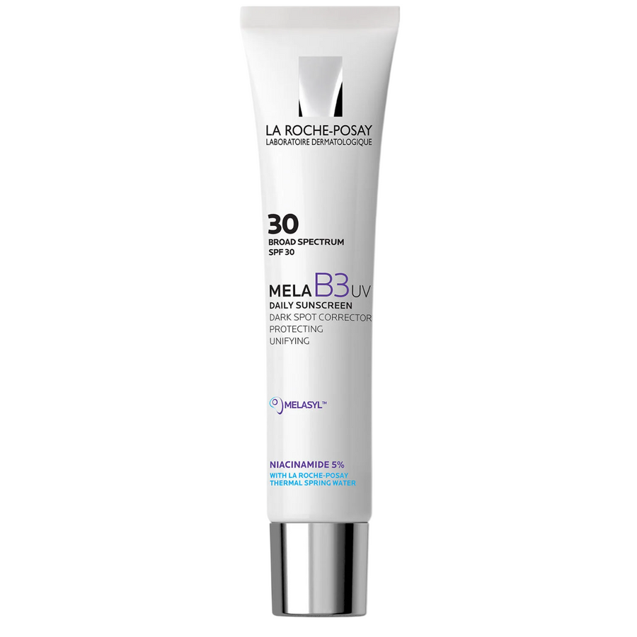 La Roche-Posay, Mela B3, Niacinamid, Für alle Hauttypen, Morgen, Helle Sahne, Für das Gesicht, SPF30, 40 ml