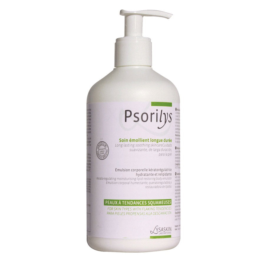 Lab Lysaskin Lab Lysaskin, Psorilys, Schützt & hydratisiert, Körperemulsion, 500 ml Regular