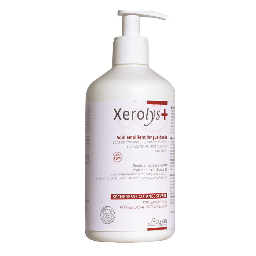 Lab Lysaskin Lab Lysaskin, Xerolys+, Harnstoff, Emolliens, Körperemulsion, Für Gesicht & Körper, Täglich, 200 ml Regular