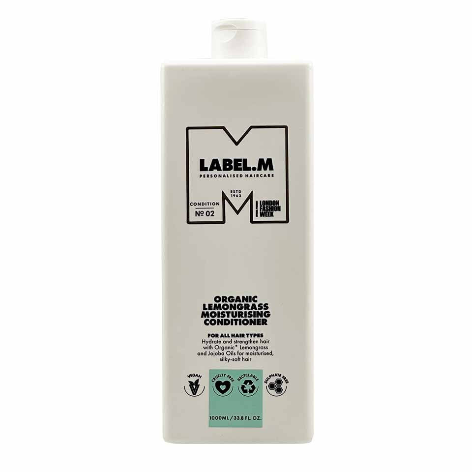 Label.M, Organic LemonGrass, Haarspülung, Feuchtigkeitsspendend, 1000 ml