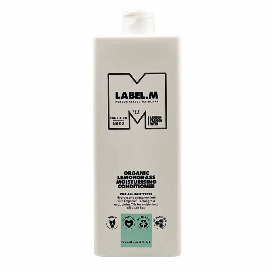 Label.M, Organic LemonGrass, Haarspülung, Feuchtigkeitsspendend, 1000 ml
