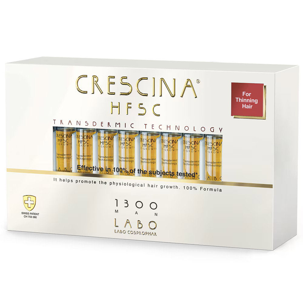 Labo Suisse Labo Suisse, Crescina, Transdermic HFSC 1300, Zur Wachstumsstimulation, Ampullen Behandlungsserum, Für die Kopfha