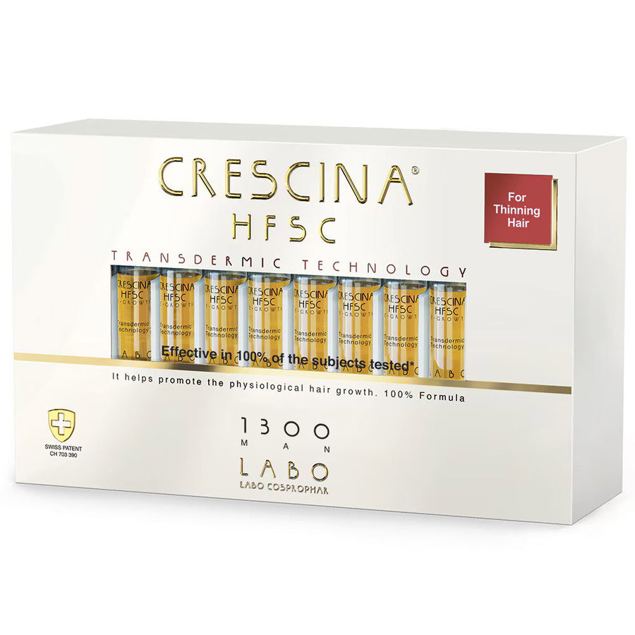 Labo Suisse Labo Suisse, Crescina, Transdermic HFSC 1300, Zur Wachstumsstimulation, Ampullen Behandlungsserum, Für die Kopfha