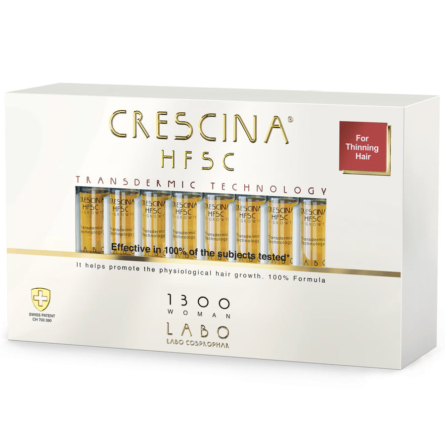 Labo Suisse Labo Suisse, Crescina, Transdermic HFSC 1300, Zur Wachstumsstimulation, Ampullen Behandlungsserum, Für die Kopfha