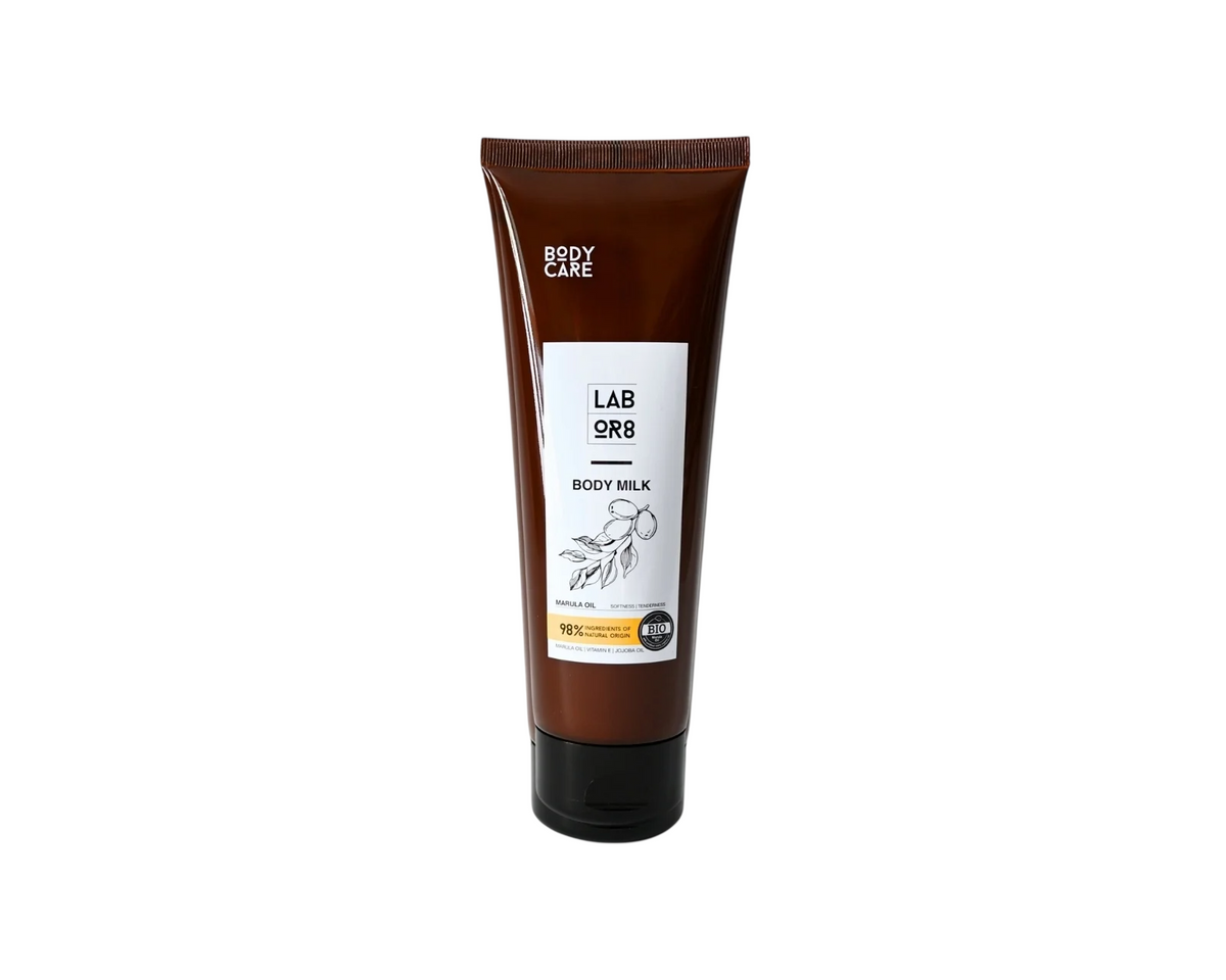 LABOR8, Marula, Marula Oil, Hydrating & Nourishing & Softening, Body Milk, Daily, 250 ml