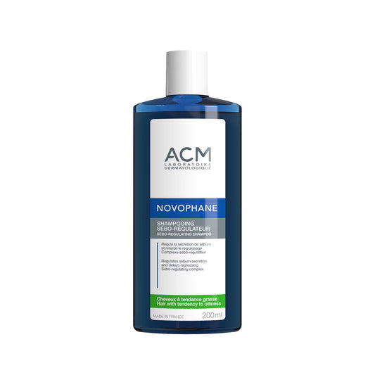 Laboratoire ACM Laboratoire ACM, Novophane, Haarshampoo, Zur Regulierung von übermäßigem Talg, 200 ml Regular