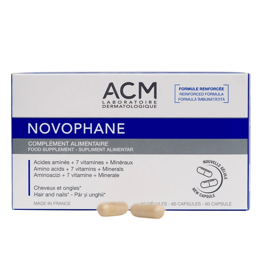 Laboratoire ACM Laboratoire ACM, Novophane, Strengthen Hair & Nails, Kapseln, 60 stk Regular