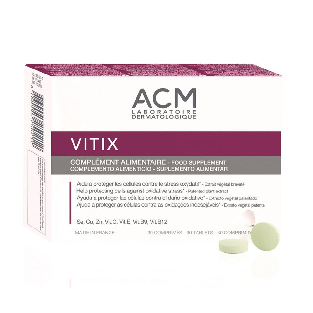 Laboratoire ACM Laboratoire ACM, Vitix, Vitamins & Minerals, Protect Cells From Oxidative Stress, Vitamine, 30 stk Regular
