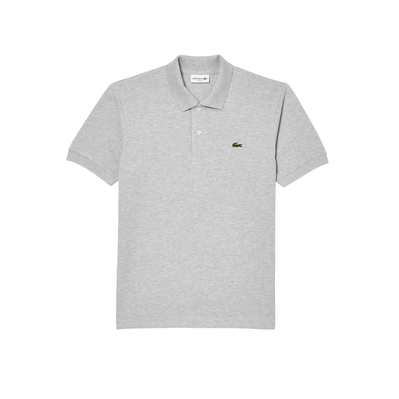 Lacoste, Classic Fit, Kurzarm, Herren Textil-T-Shirt, Grau, L1264-00 CCA, Größe S