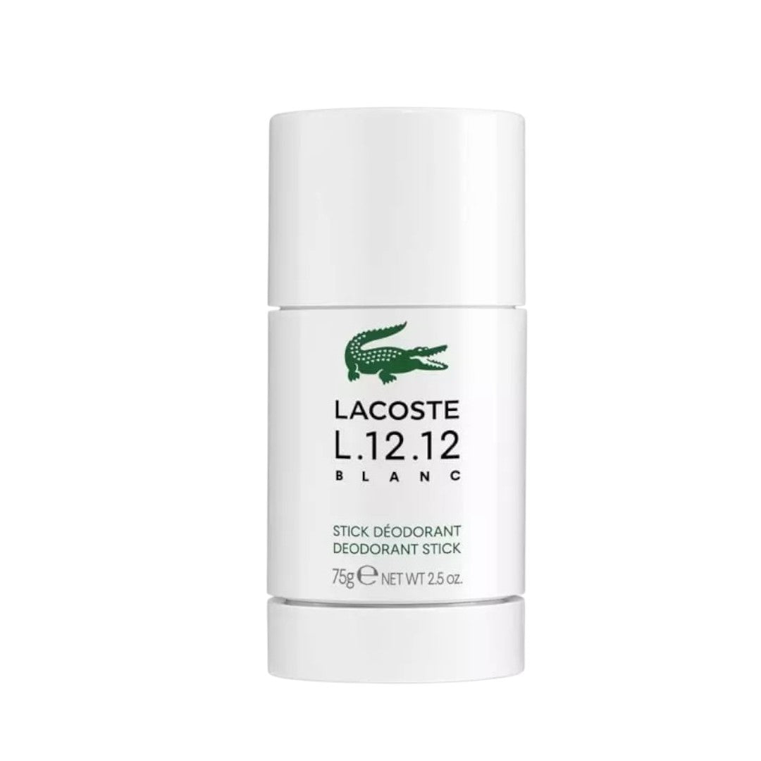 Lacoste, Eau de Lacoste L.12.12 Blanc, 24h Schutz, Deodorant-Stick, Für Männer, 75 g