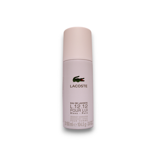 Lacoste Lacoste, Eau de Lacoste L.12.12 Blanc, Deodorant Spray, Für Männer, 150 ml Regular