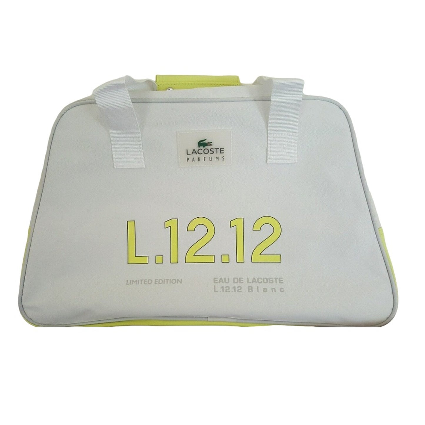 Lacoste Lacoste, Eau de Lacoste L.12.12 Blanc, Polyester, Textiltasche, Reise-/Sporttasche, Weiß, Für Frauen, 48 x 18 x 30 cm