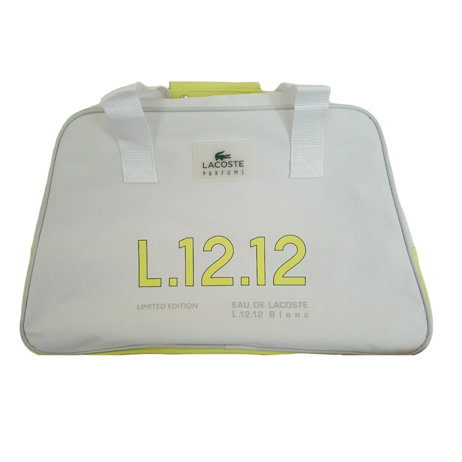 Lacoste Lacoste, Eau de Lacoste L.12.12 Blanc, Polyester, Textiltasche, Reise-/Sporttasche, Weiß, Für Frauen, 48 x 18 x 30 cm