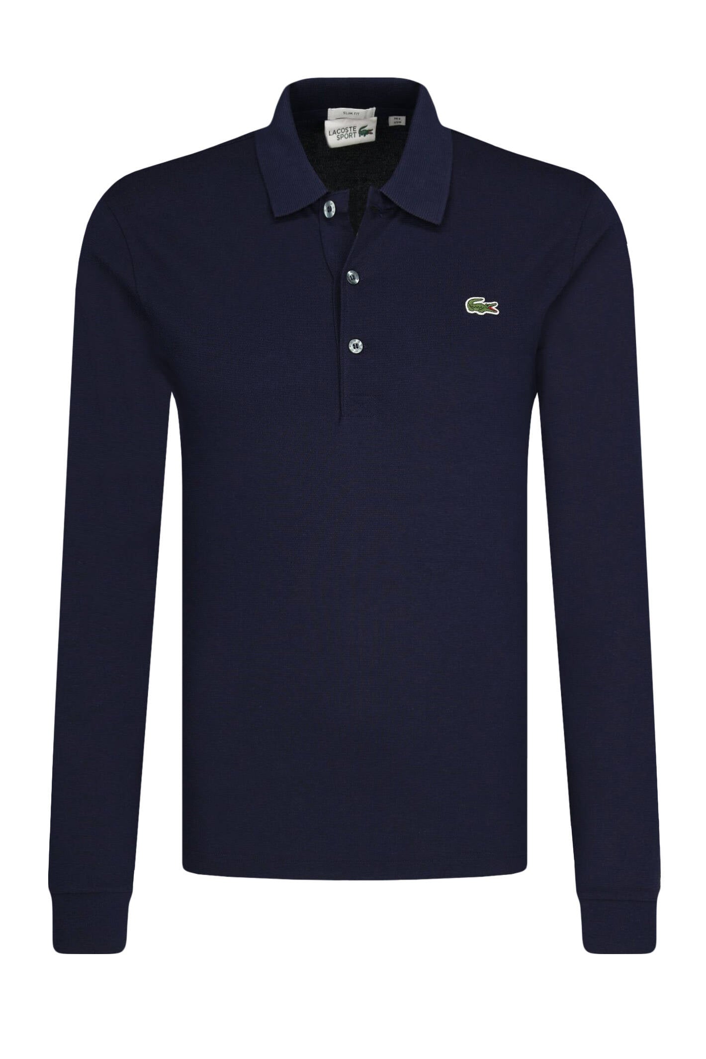 Lacoste, Slim Fit, Langarm, Herren Textil-T-Shirt, Aquamarin, YH9521-00 166, Größe S