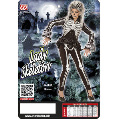 "LADY SKELETON" (Jacke) – Ansicht 3