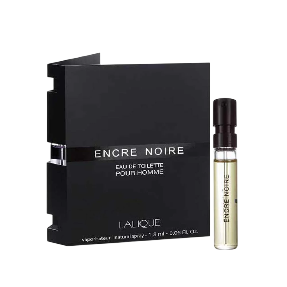 Lalique, Encre Noire, Eau de Toilette, Für Männer, 1.8 ml Fläschchen
