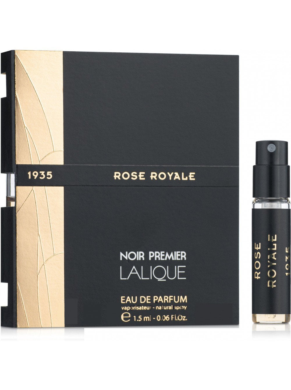Lalique, Noir Premier - Rose Royale, Eau de Parfum, Unisex, 1.8 ml Fläschchen